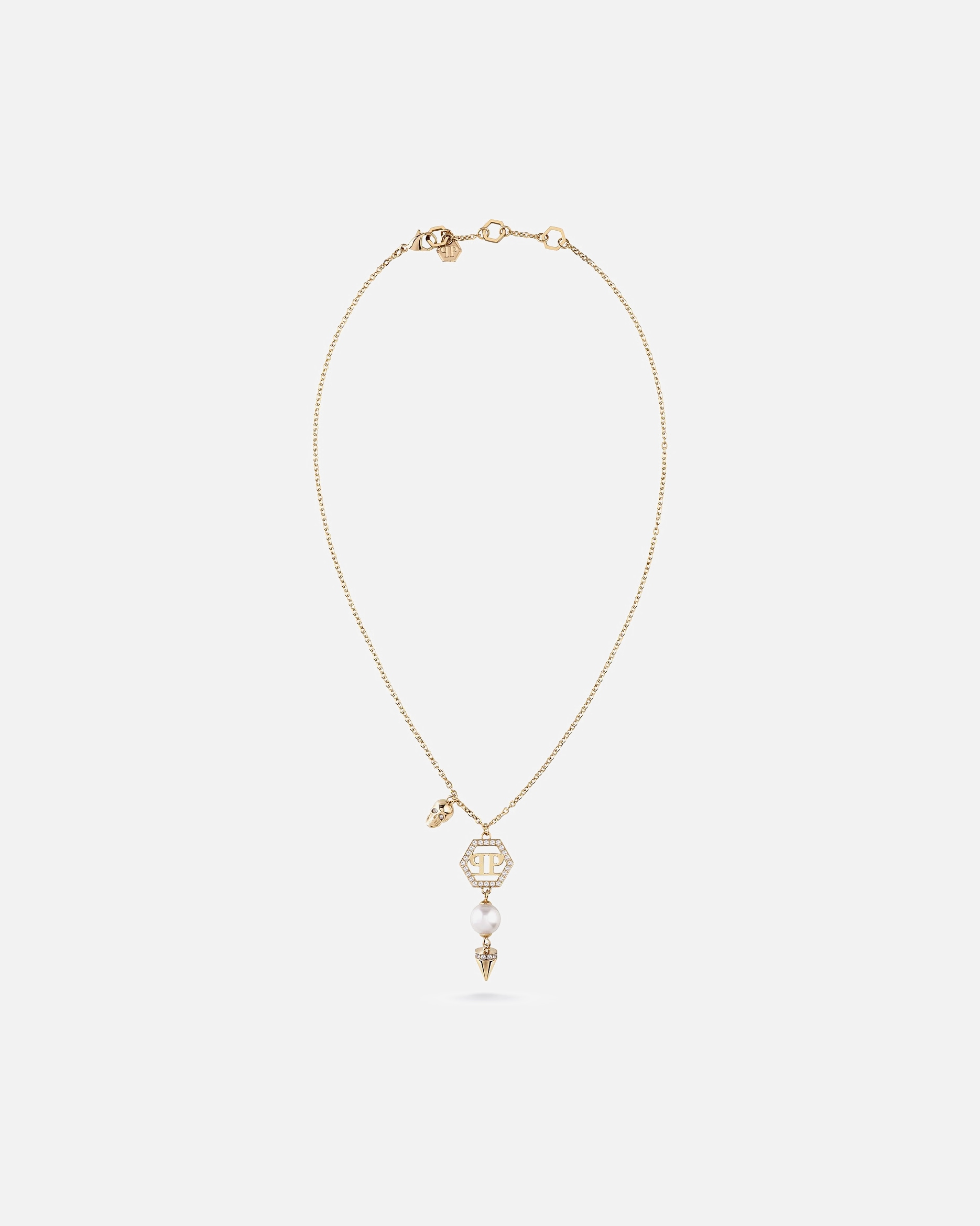 Kette für Weiblich PHILIPP PLEIN Kette Edelstahl, recycelt One Size