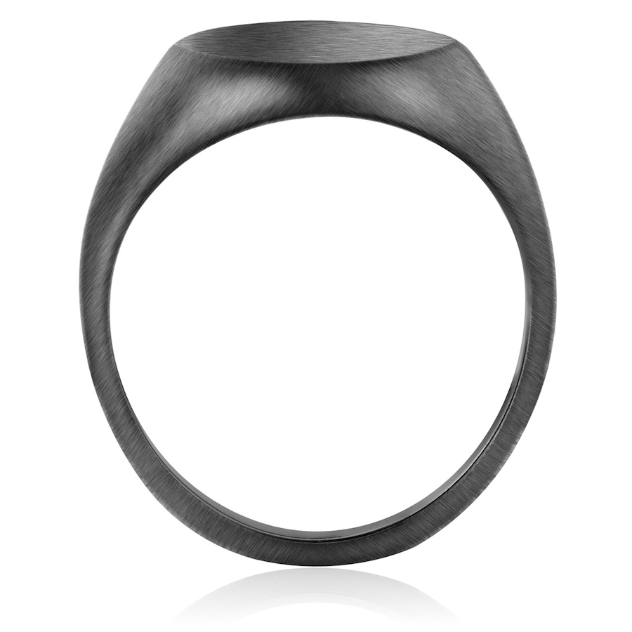 True Rebels Ring aus Edelstahl in gunmetal 70 Herren