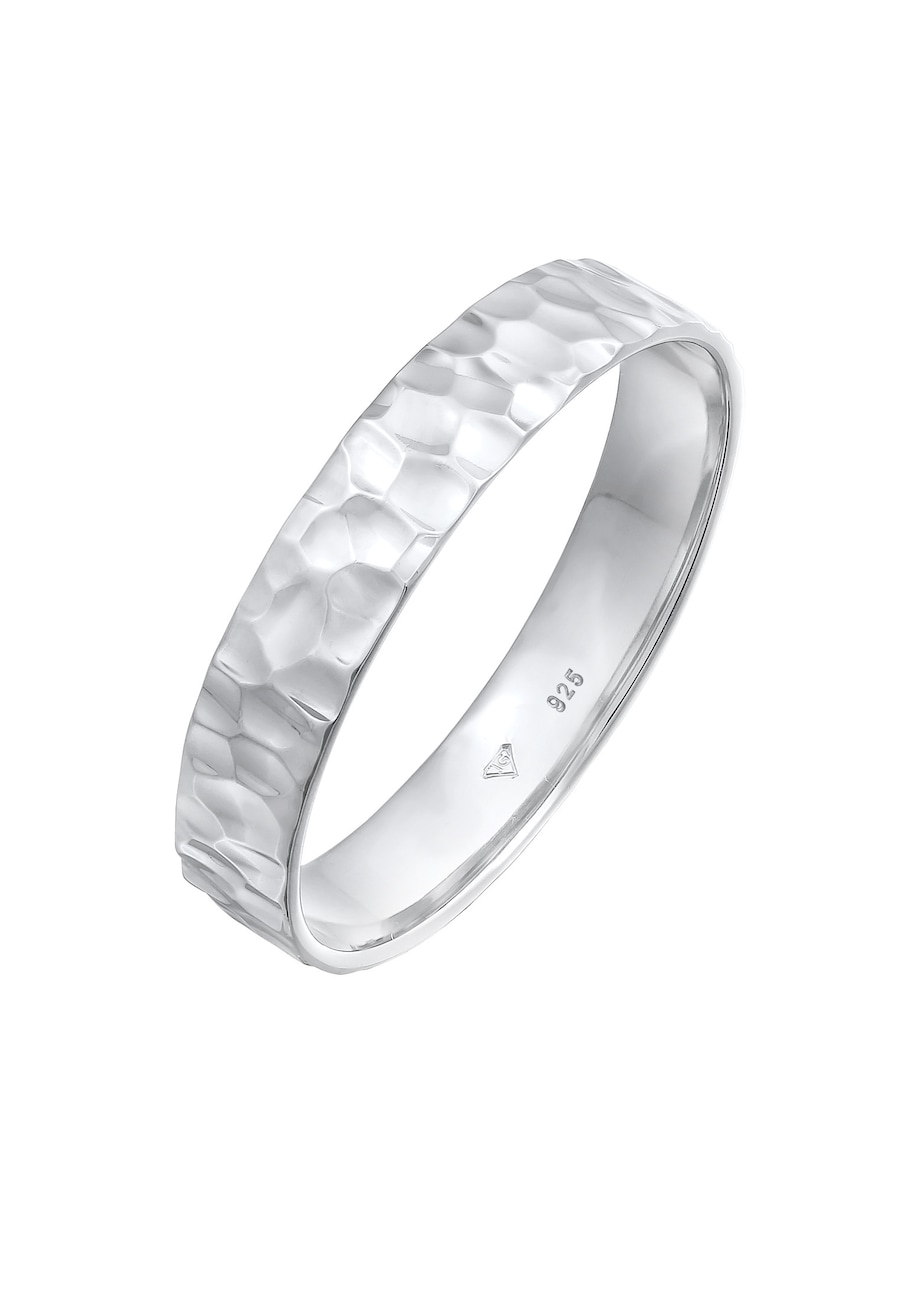 KUZZOI Herren Bandring Freundschaftsring 925 Silber 54