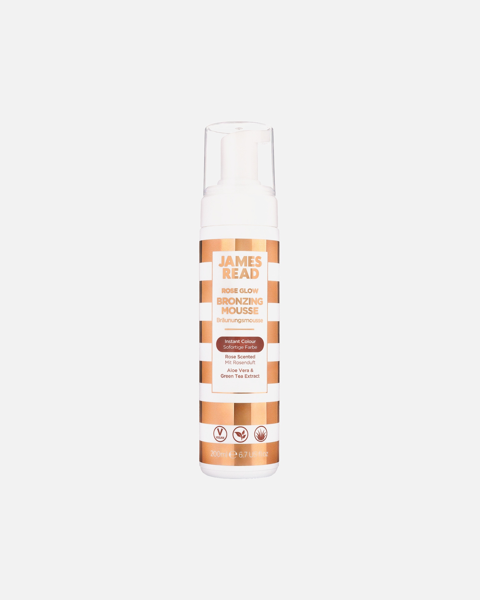 Selbstbräuner für Unisex James Read ROSE GLOW BRONZING MOUSSE ROSE GLOW BRONZING MOUSSE