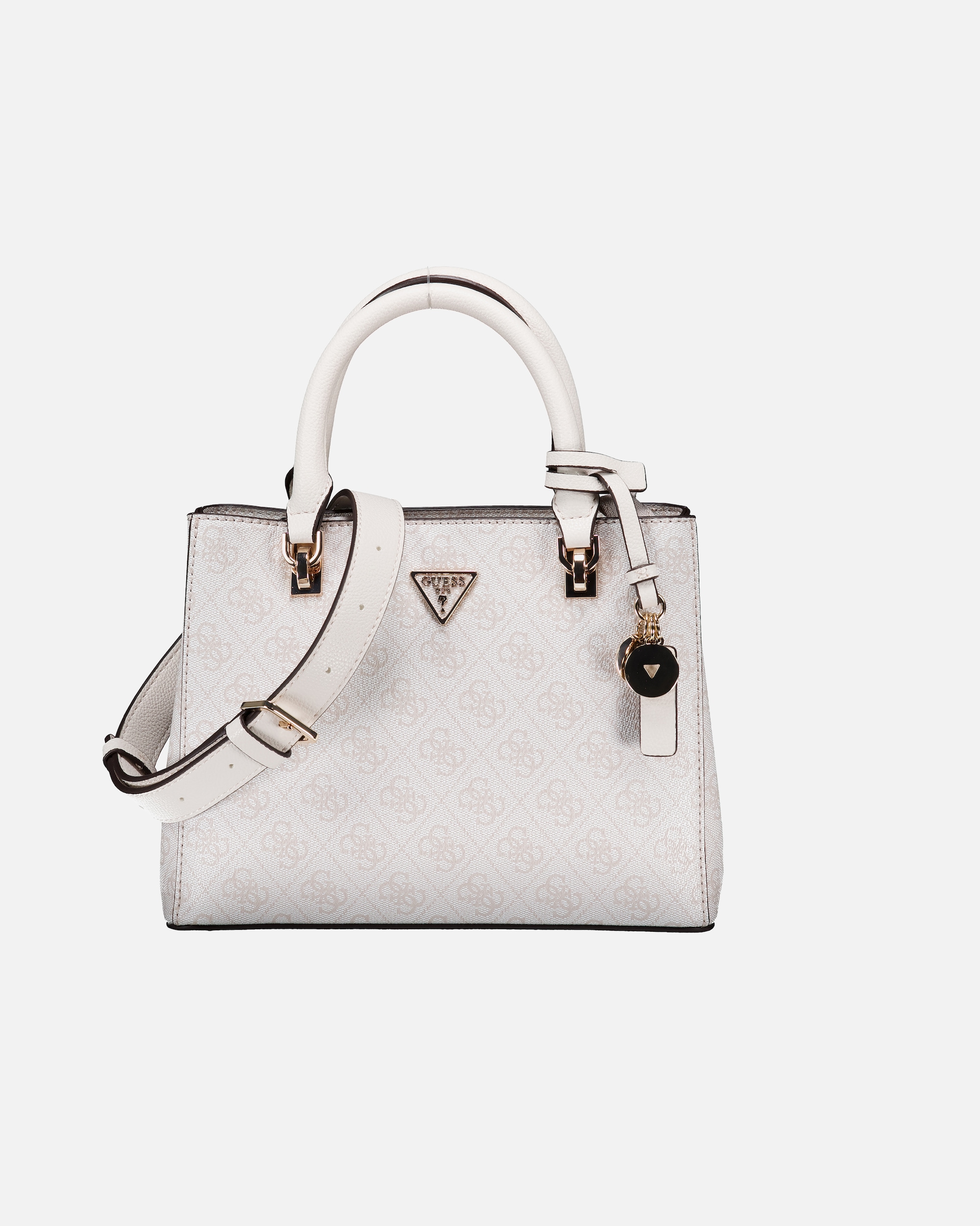 Handtasche für Weiblich Guess Handtasche Noelle II 4G-Logo Bone