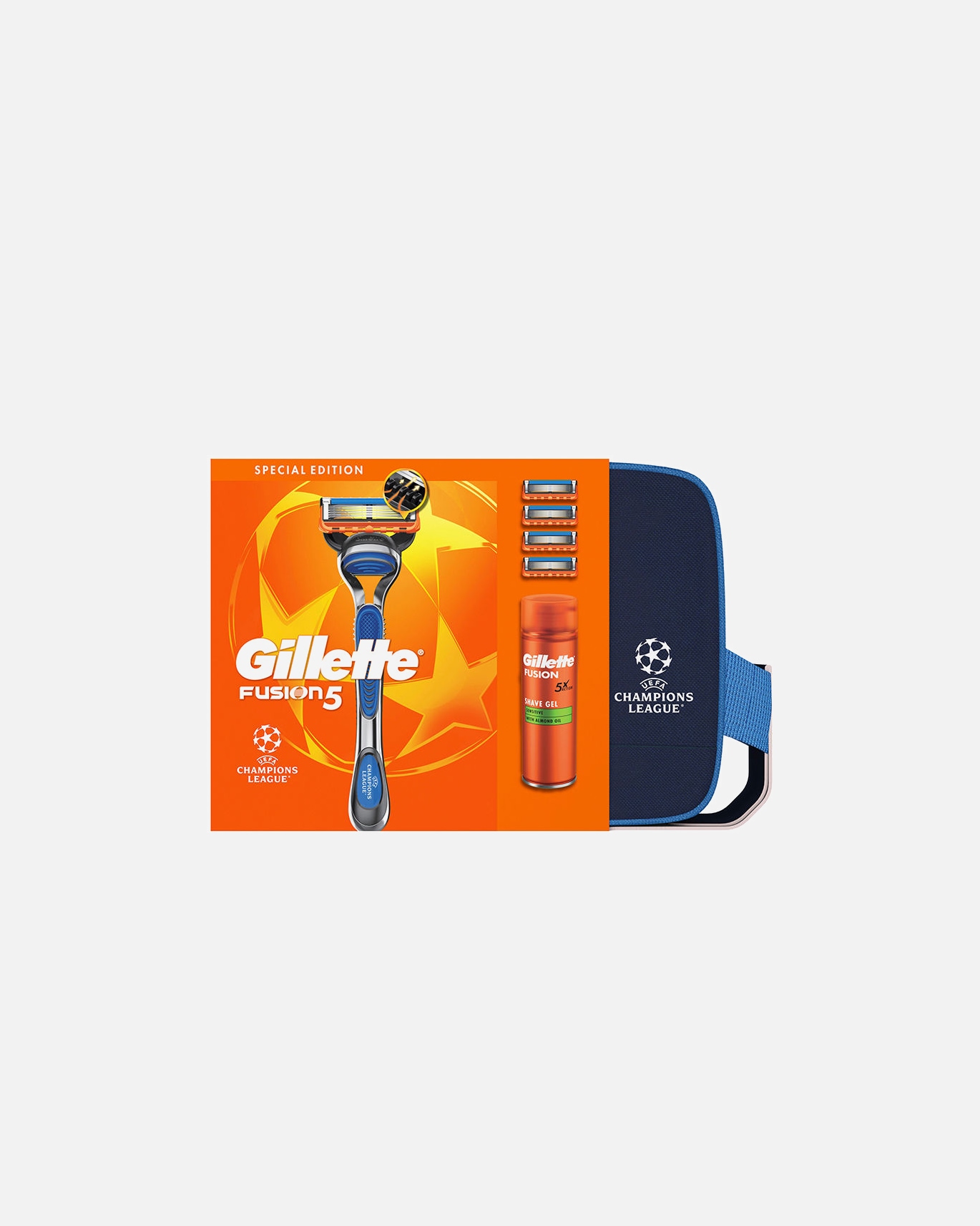 Körperpflegeset für Unisex Gillette Gillette Fusion 5 Kulturbeutel 1 Stück