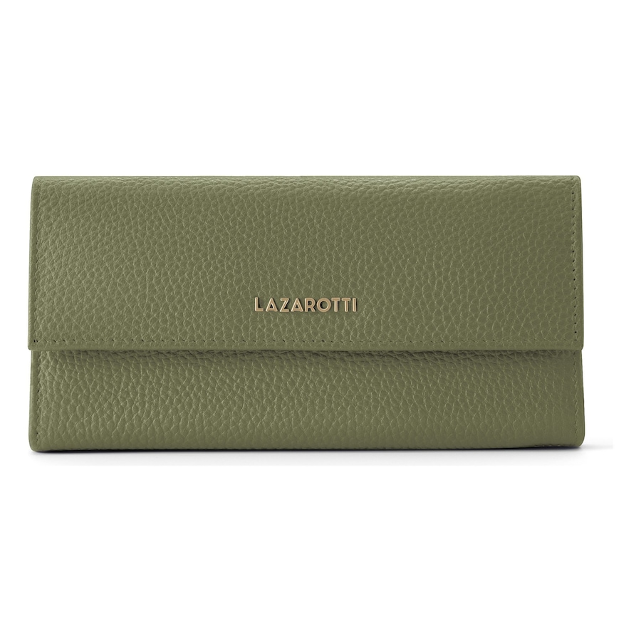 Lazarotti Bologna Leather Damengeldbörse olive Grün Damen