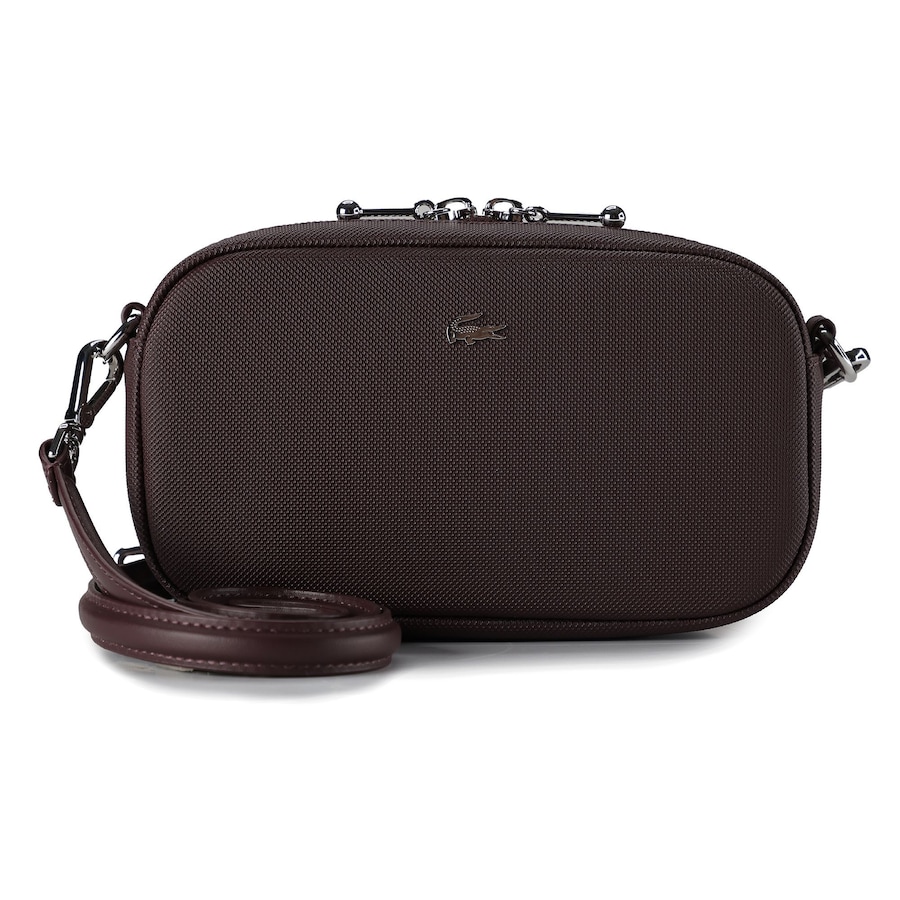 Lacoste Core Essentials Umhängetasche fudge Braun Damen