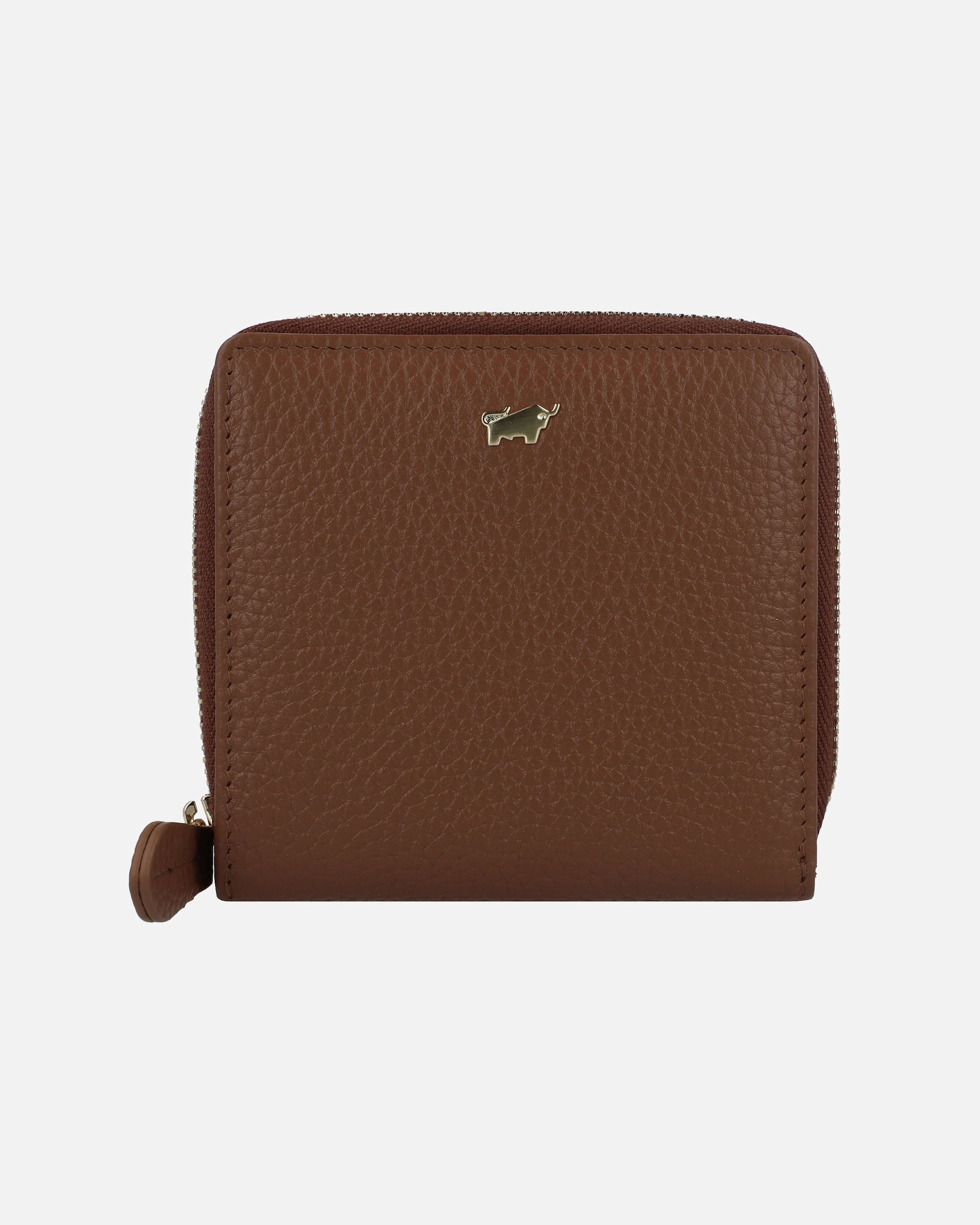 Portemonnaie für Weiblich Braun Büffel Geldbörse Asti 50450 RV S RFID saddle brown
