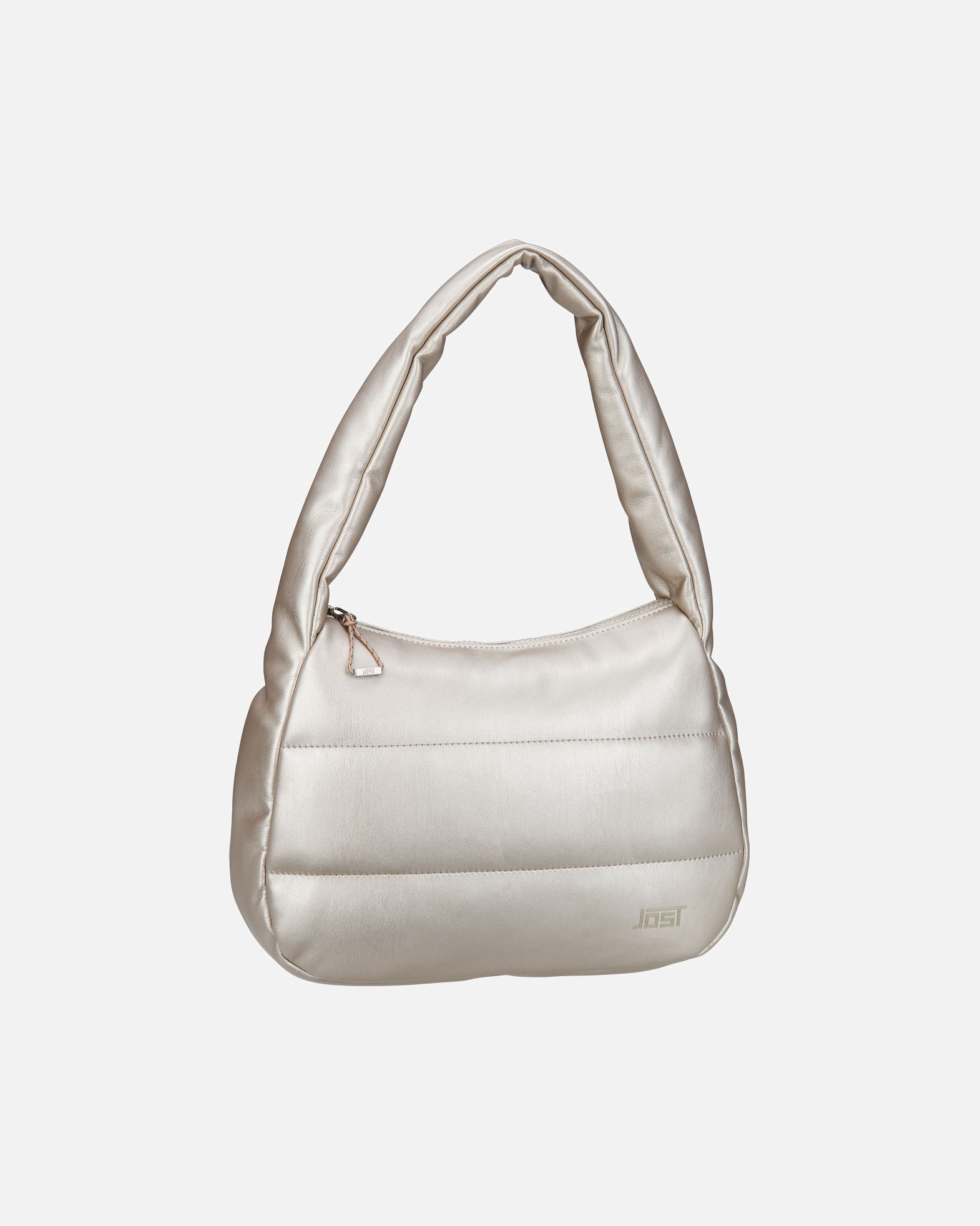 Umhängetasche für Weiblich Jost Handtasche Kaarina Hobo Bag II Silber