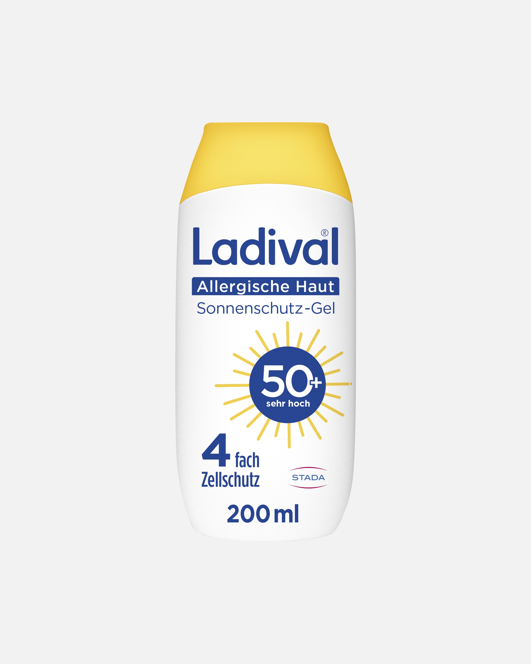Sonnencreme für Unisex Ladival allergische Haut Sonnenschutz-Gel LSF 50+ 200 ml