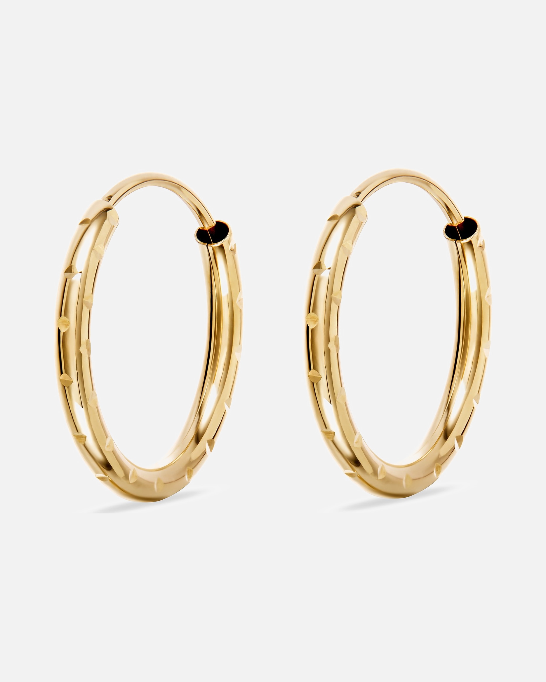 Ohrringe für Weiblich FAVS Creolen 375er Gelbgold One Size