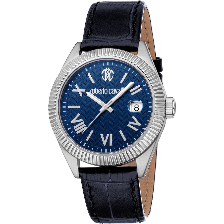 Roberto Cavalli Herrenuhr Edelstahl One Size Herren