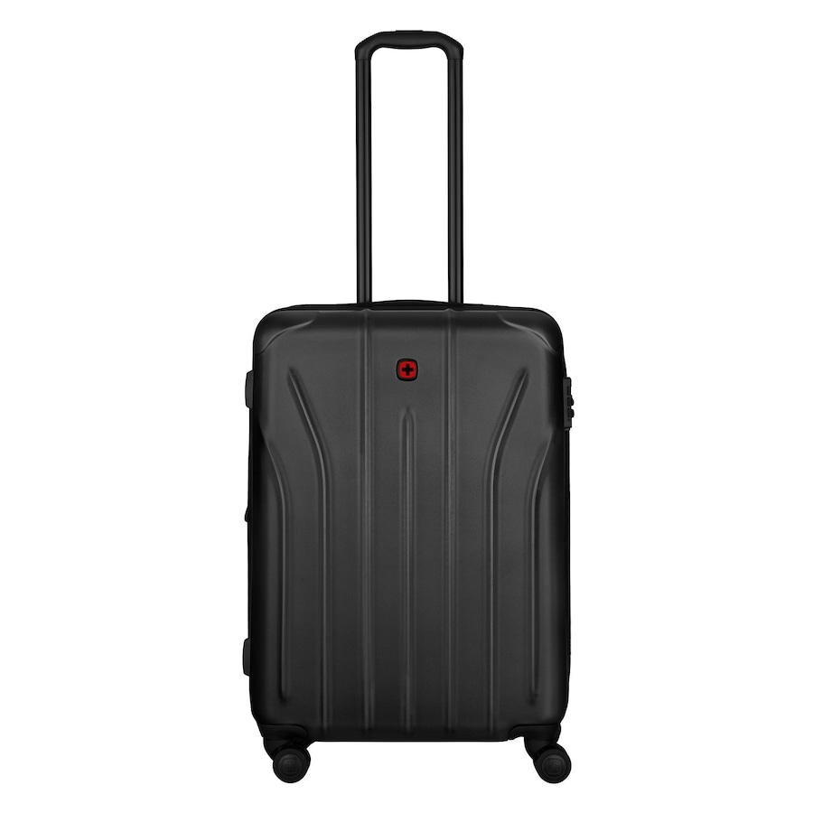 Wenger Oryson 4 Rollen Trolley M 65 cm mit Dehnfalte schwarz Schwarz Herren