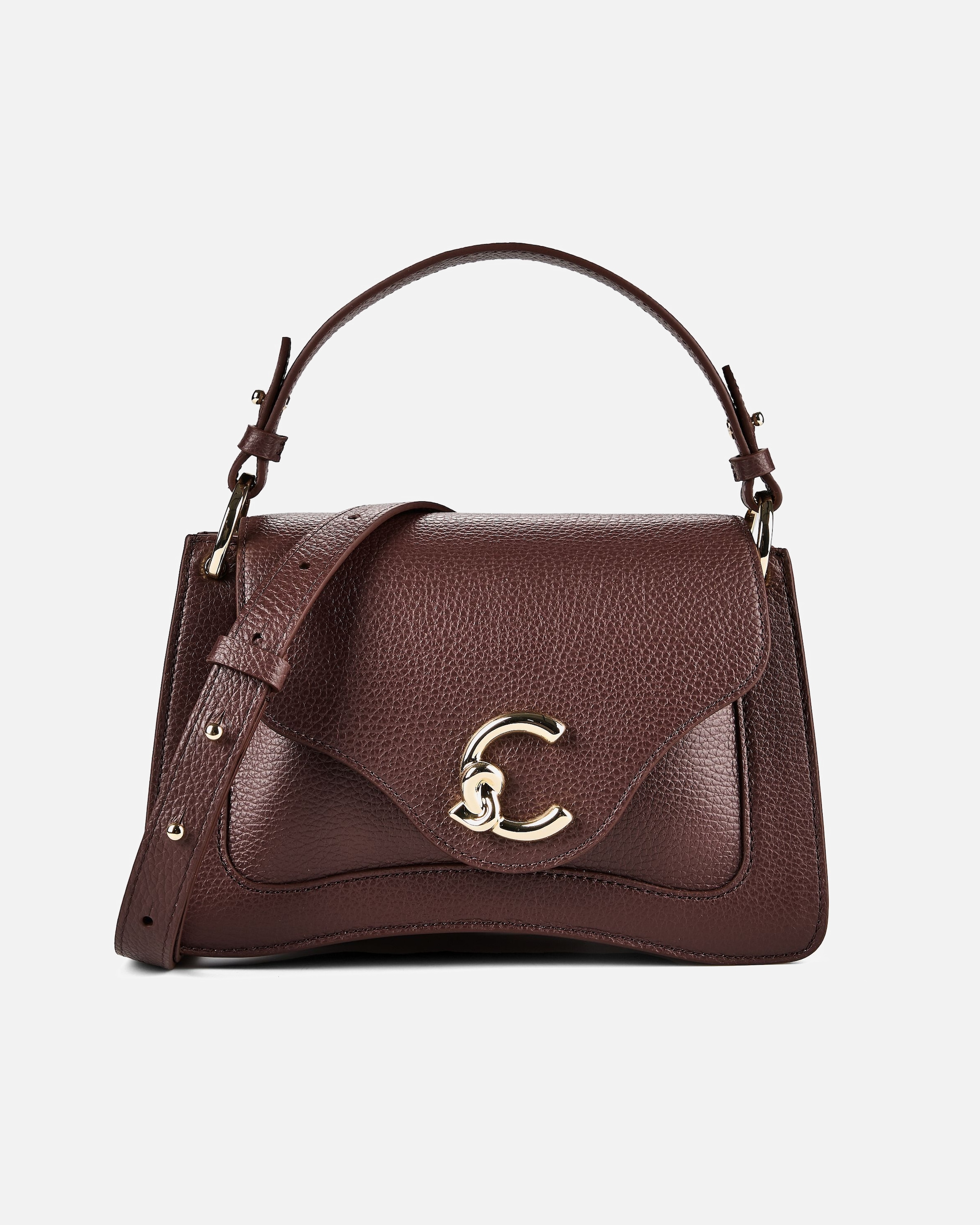 Tasche für Weiblich Coccinelle C-Me Schultertasche berry