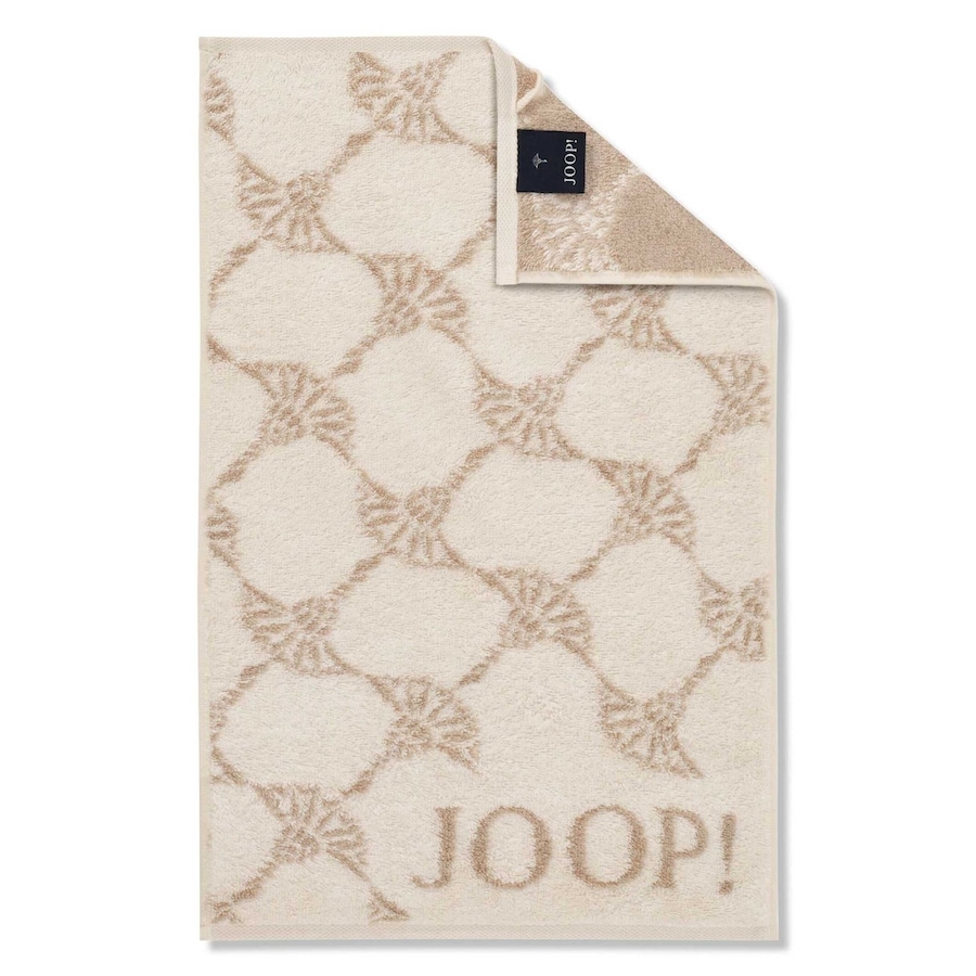 JOOP! Gästetuch 1er Pack 'Classic Cornflower' Creme