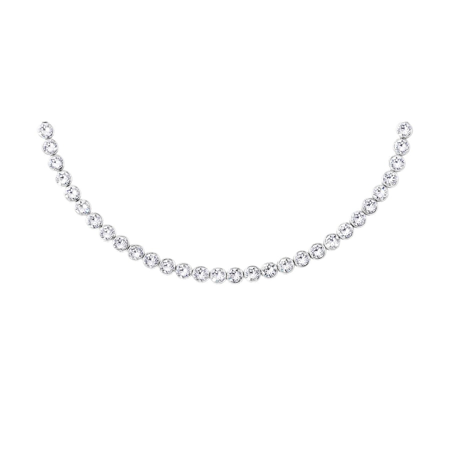 Lucardi Halskette 925 Silber - silbern 42.0mm Damen