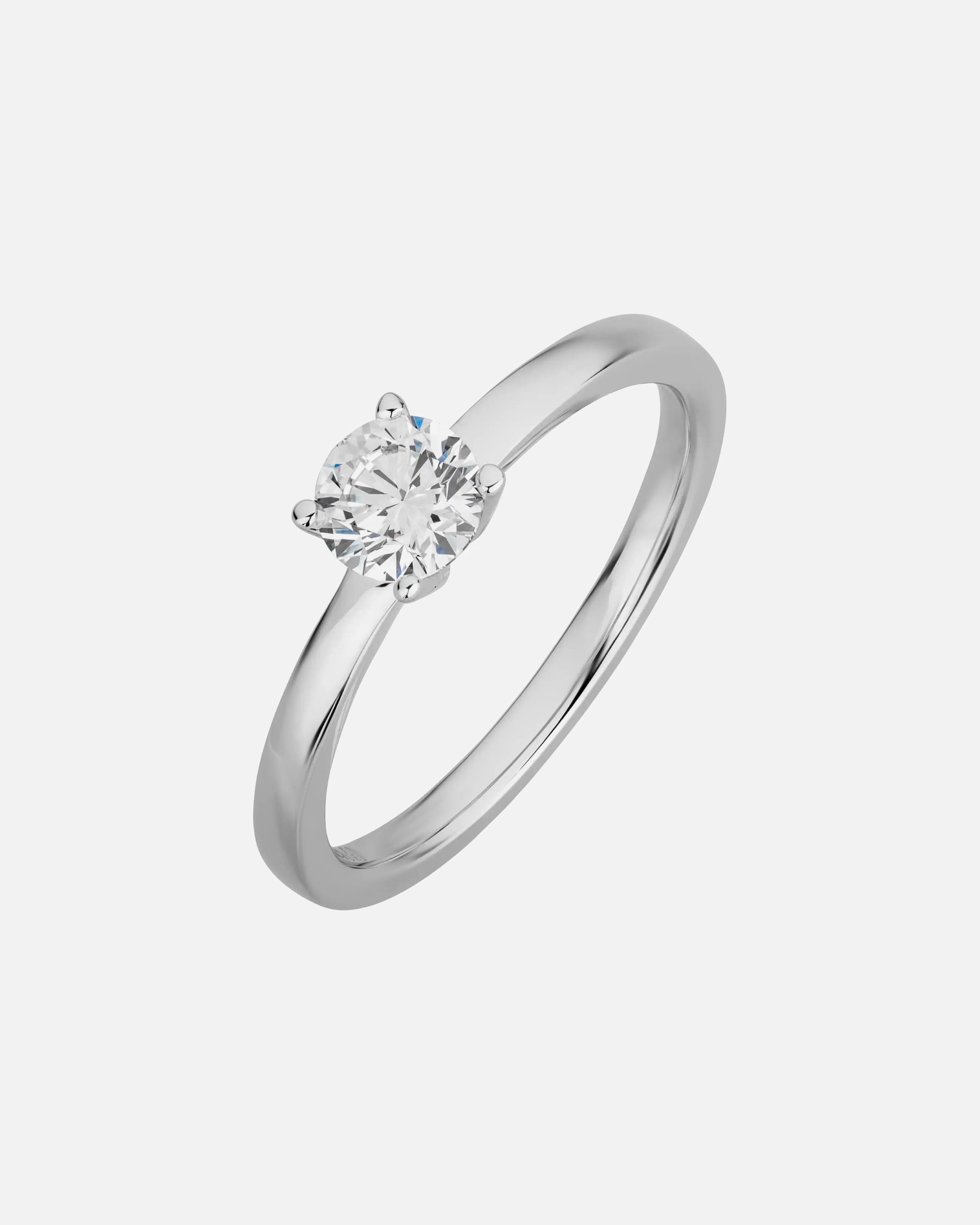 Ring für Weiblich Lyomi Default Brand Line Ring 585/- Gold Diamant Lab Grown weiß 0,50ct. 060 (19,1)
