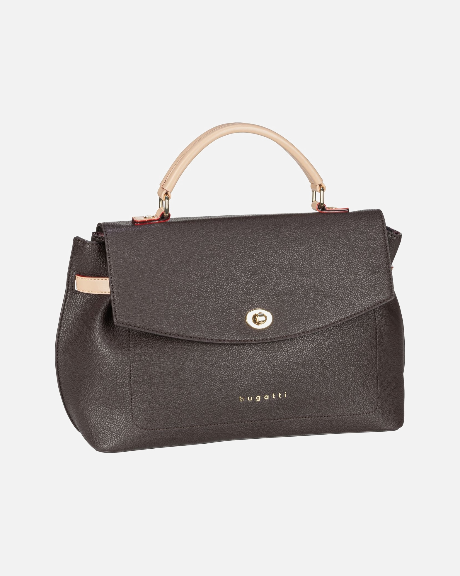 Handtasche für Weiblich Bugatti Handtasche Ella City Bag Dunkelbraun