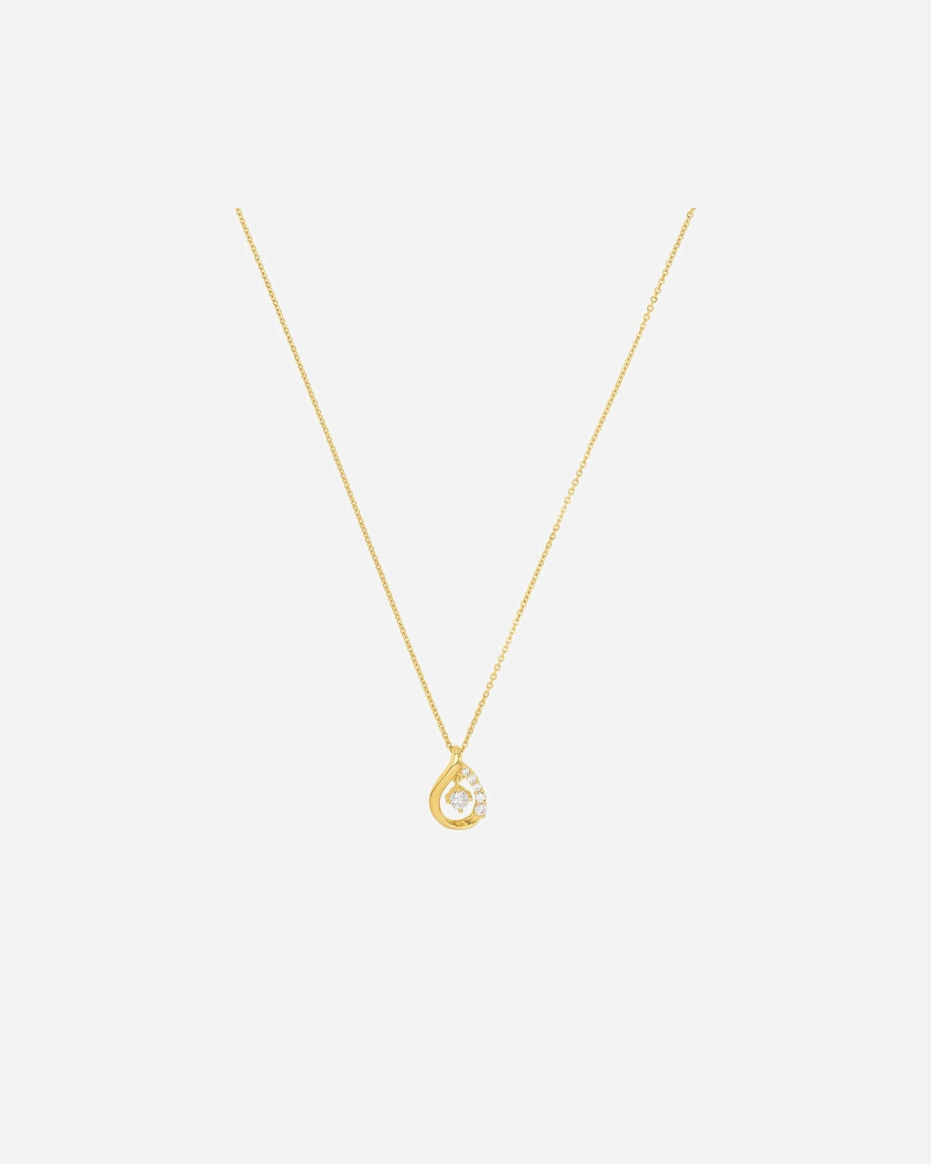 Halskette für Weiblich amor Kette mit Anhänger gold