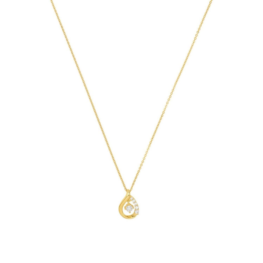 amor Kette mit Anhänger gold Damen