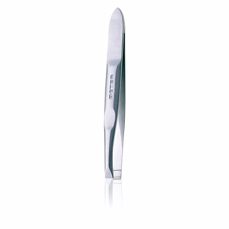 Beter Edelstahl-Haarentfernungspinzette mit gerader Spitze, 6,5 cm
