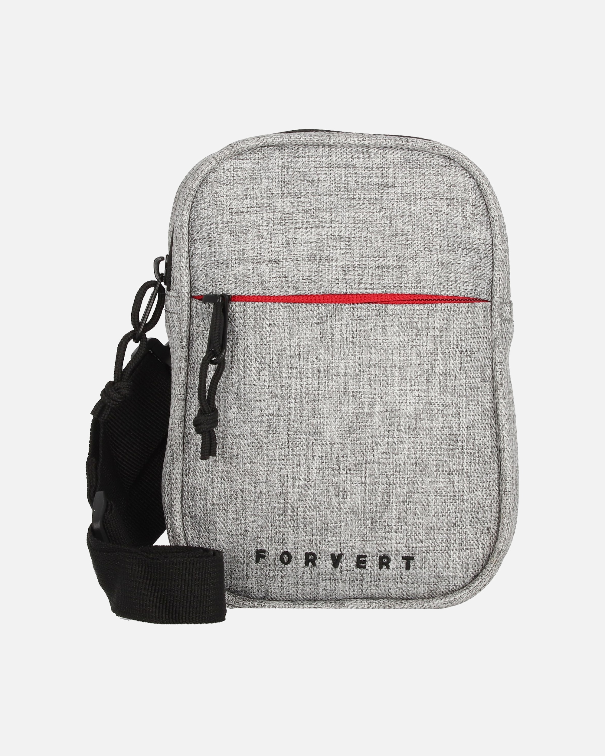 Tasche für Männlich Forvert Lamar Umhängetasche grey melange