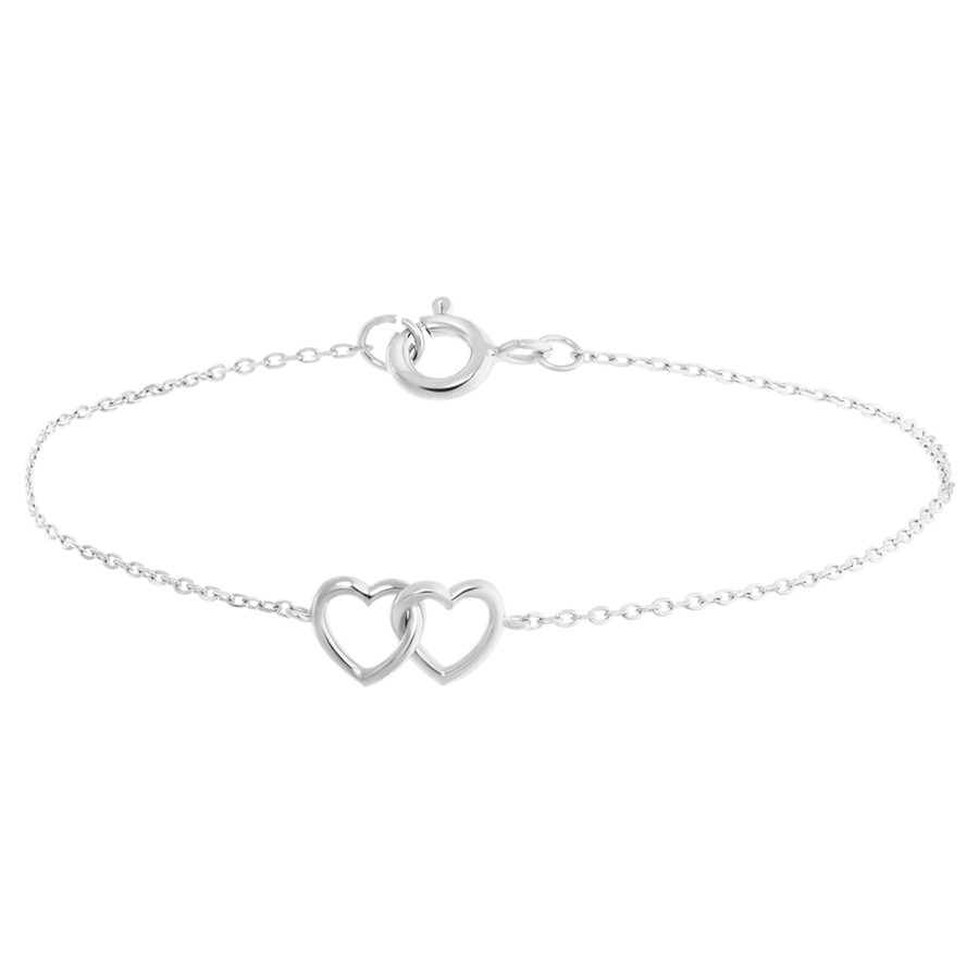 Lucardi Armband 925 Silber 18cm Damen