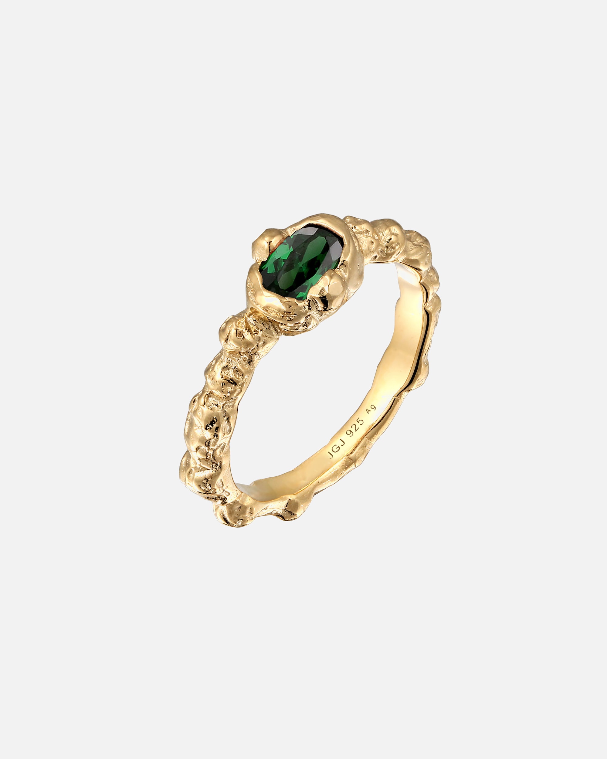 Ring für Weiblich Elli Citrin Gelb 925 Sterling Silber 54