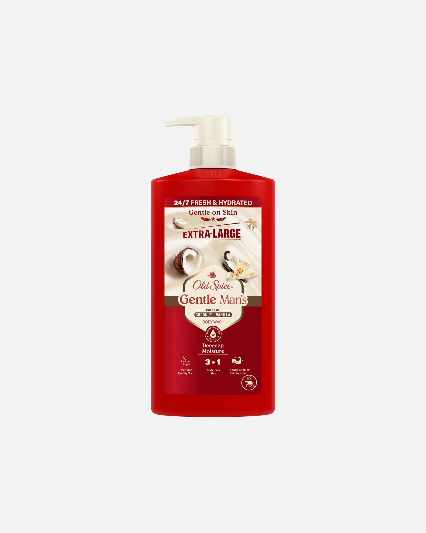 Duschgel für Unisex Old Spice Gentle Man's Duschgel Coconut & Vanilla XL 1x800ml