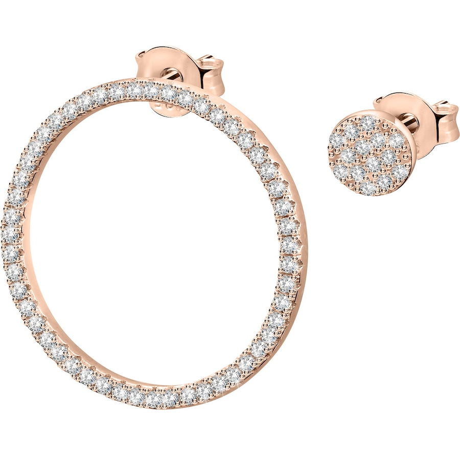 CHRIST Ohrstecker 925er Silber, recycelt roségold Damen