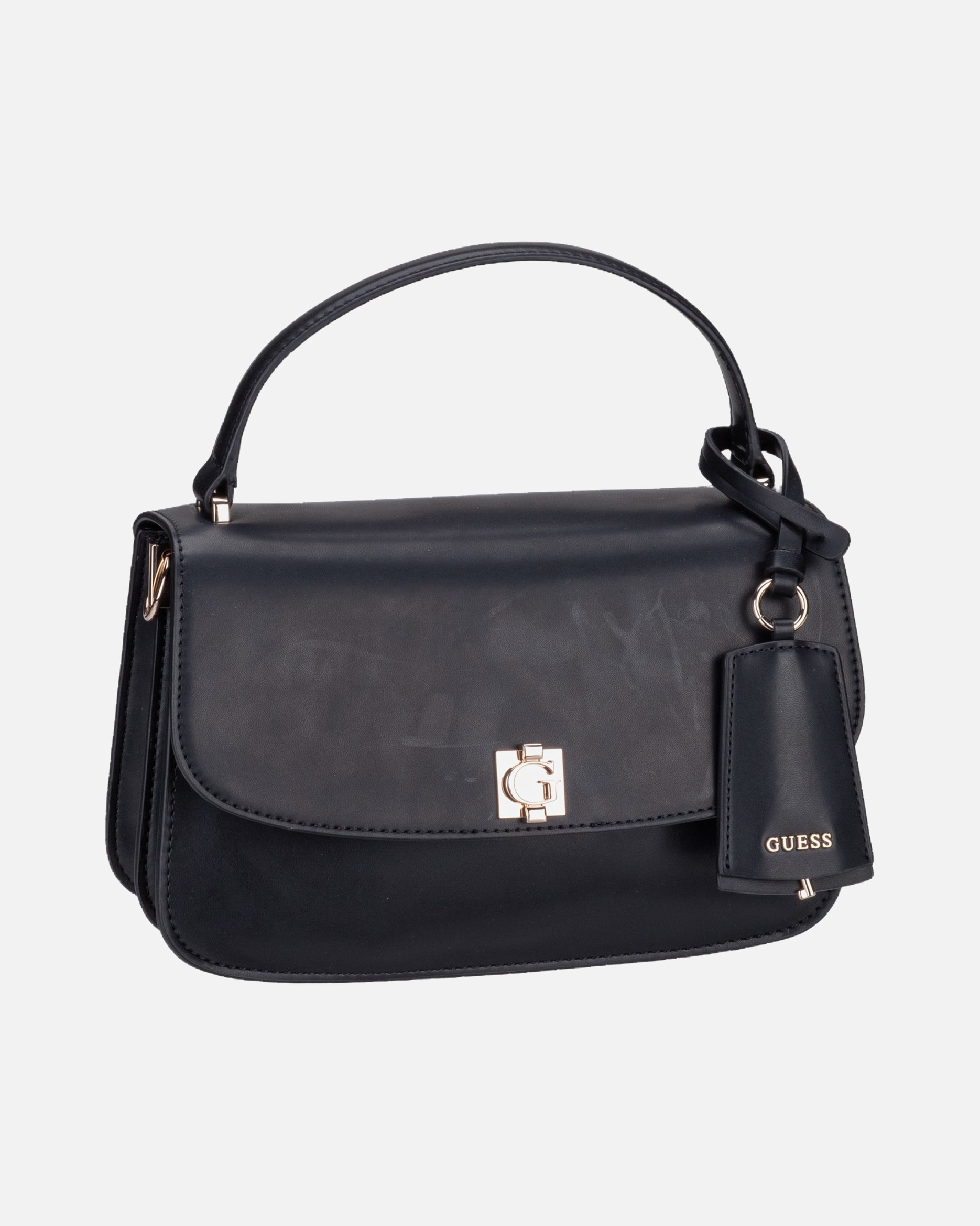 Handtasche für Weiblich Guess Handtasche Audrey Convertible Flap Black