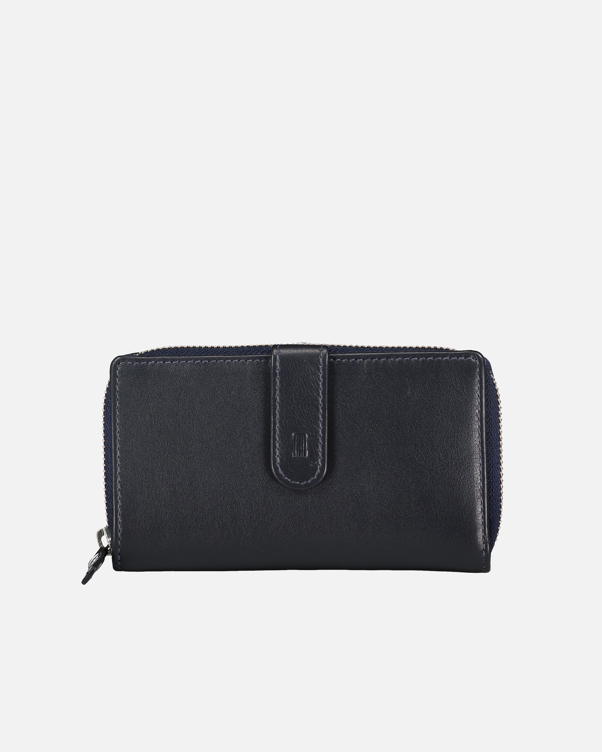 Portemonnaie für Weiblich Hausfelder Manufaktur Geldbörse Nappa mit RFID-Schutz Dunkelblau