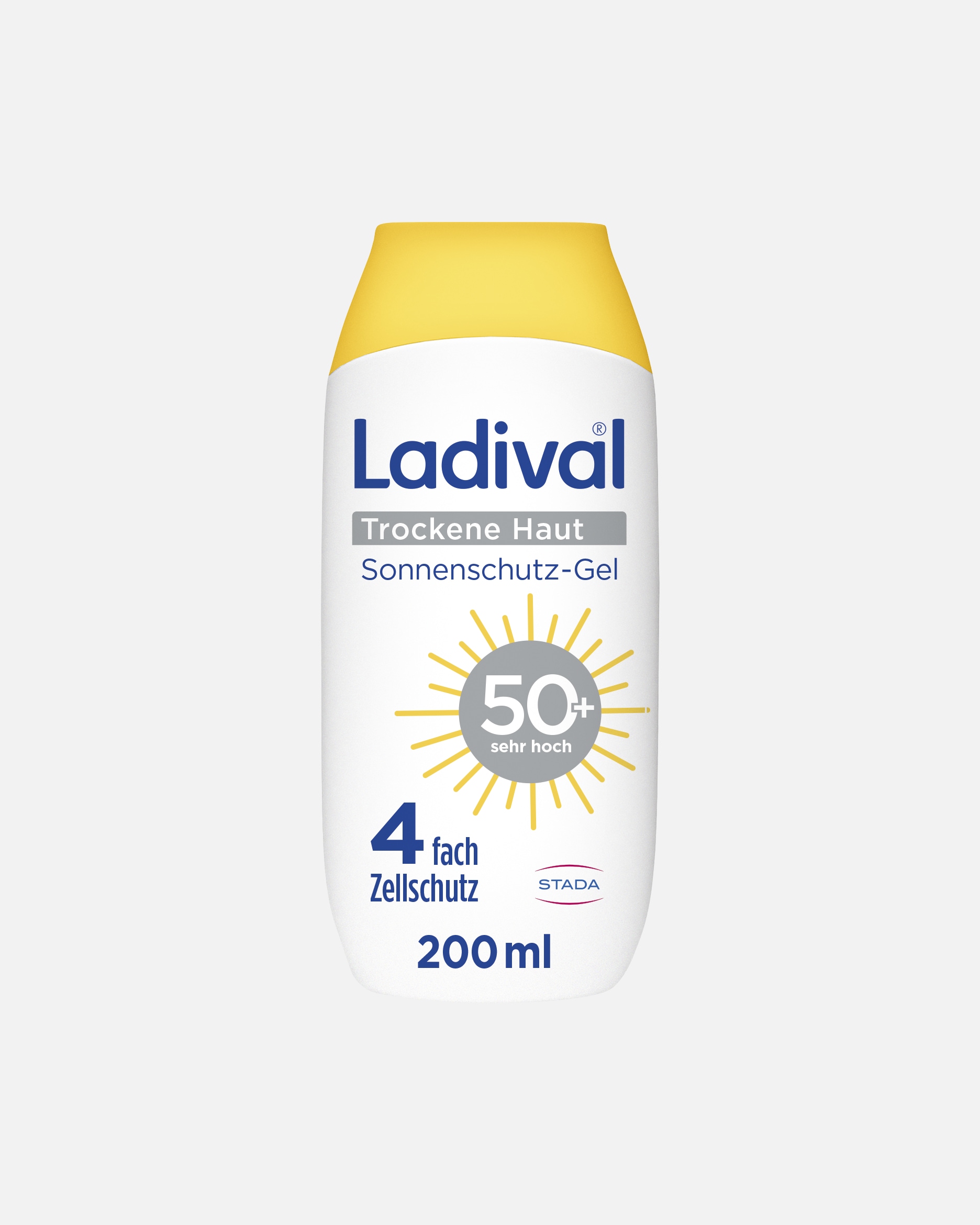 After Sun Body für Unisex Ladival trockene Haut Sonnenschutz-Lotion LSF 50+ 200 ml