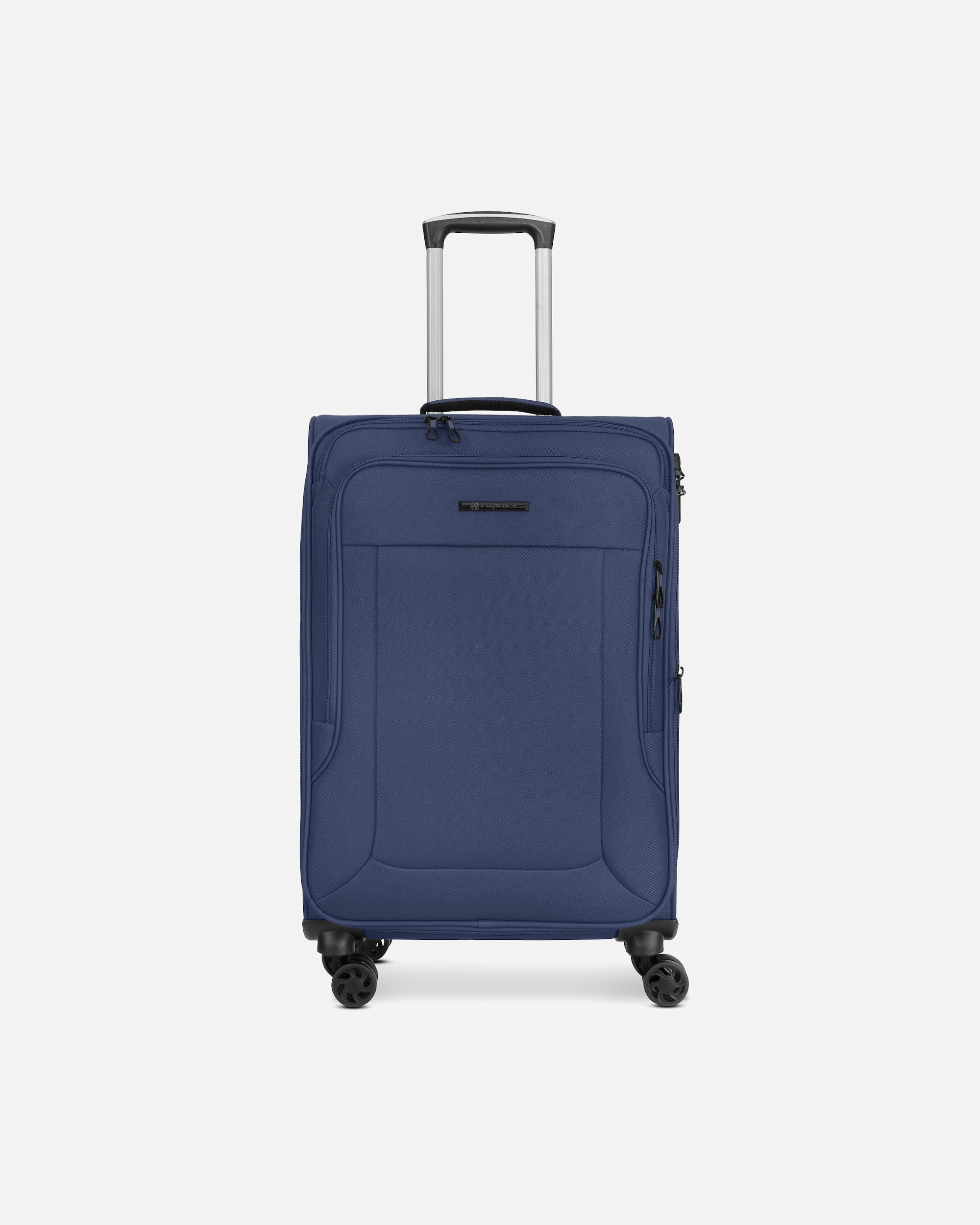 Trolley für Männlich Franky Melbourne 3.0 4-Rollen Trolley 69 cm mit Dehnfalte dark blue