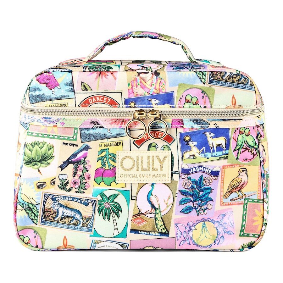 Oilily Flaming Symbols Kulturbeutel almond oil Nude Damen
