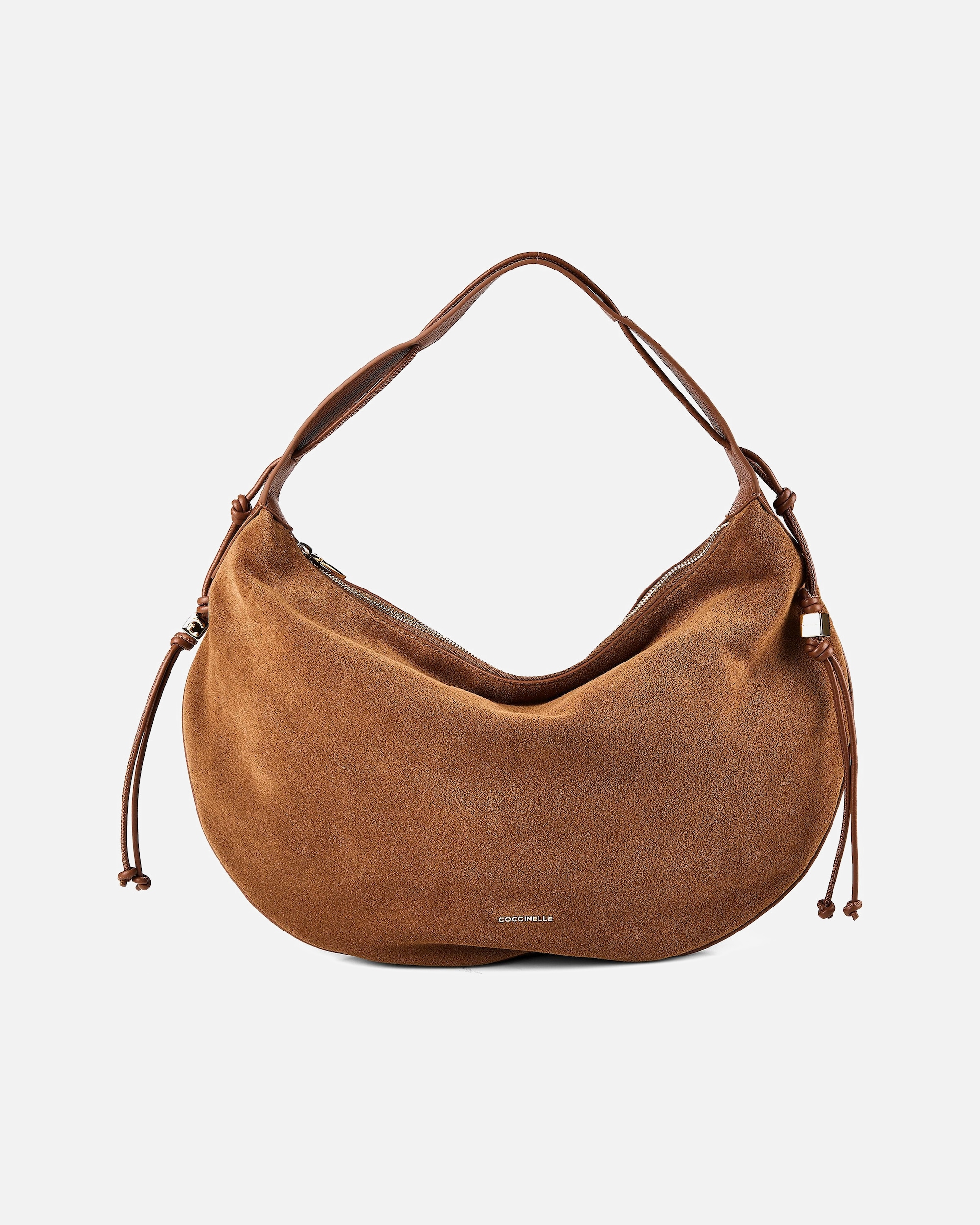 Tasche für Weiblich Coccinelle Thess Schultertasche cognac-cognac