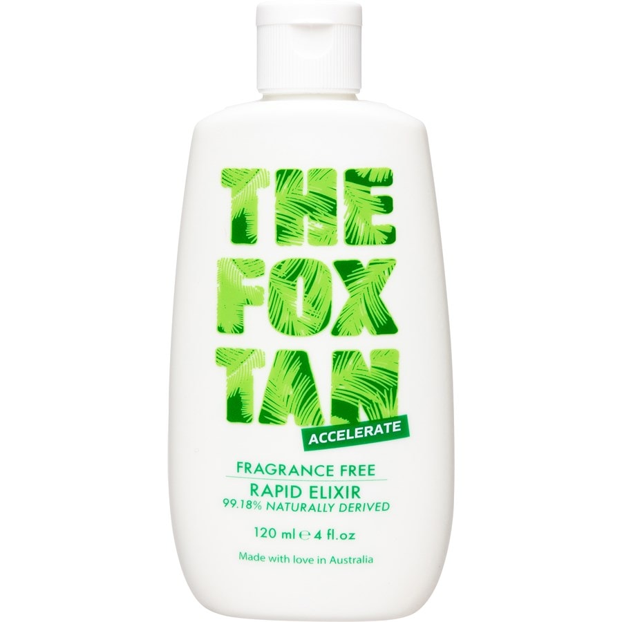 THE FOX TAN Fragrance Free Rapid Tanning Elixir 120 ml Damen