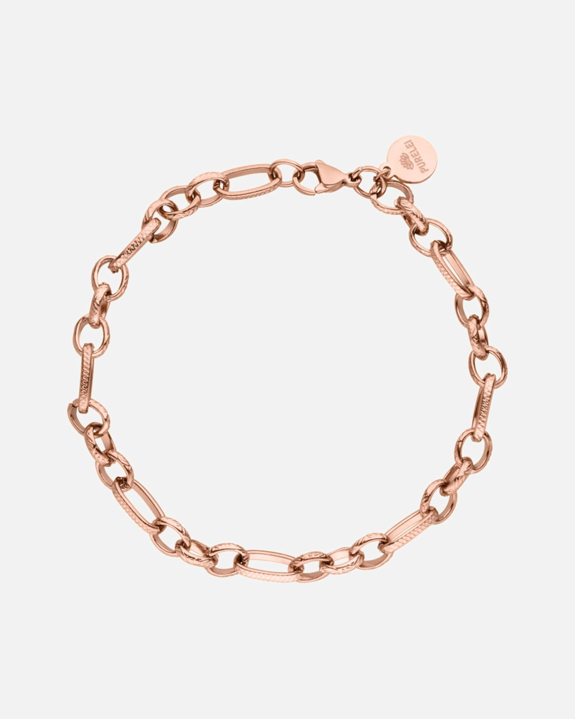 Armband für Weiblich Purelei Fashion Show Armband 100% Edelstahl Rosegold