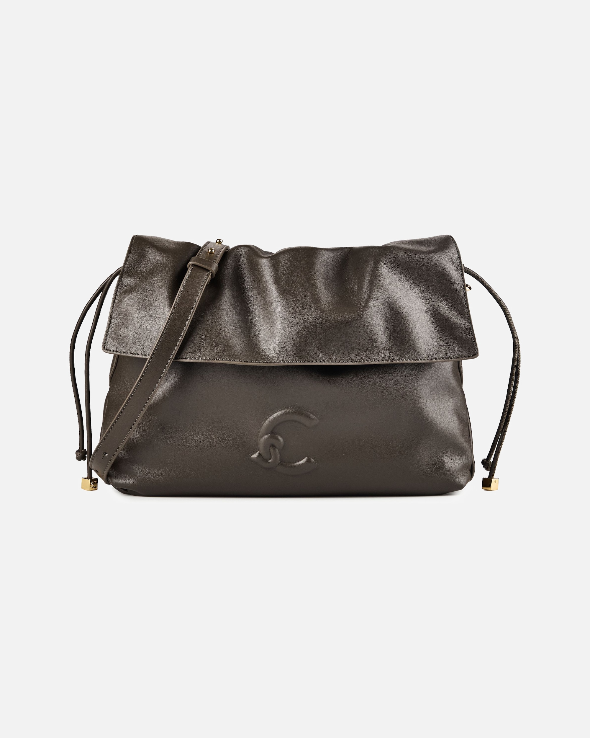 Tasche für Weiblich Coccinelle Lidia Schultertasche fango