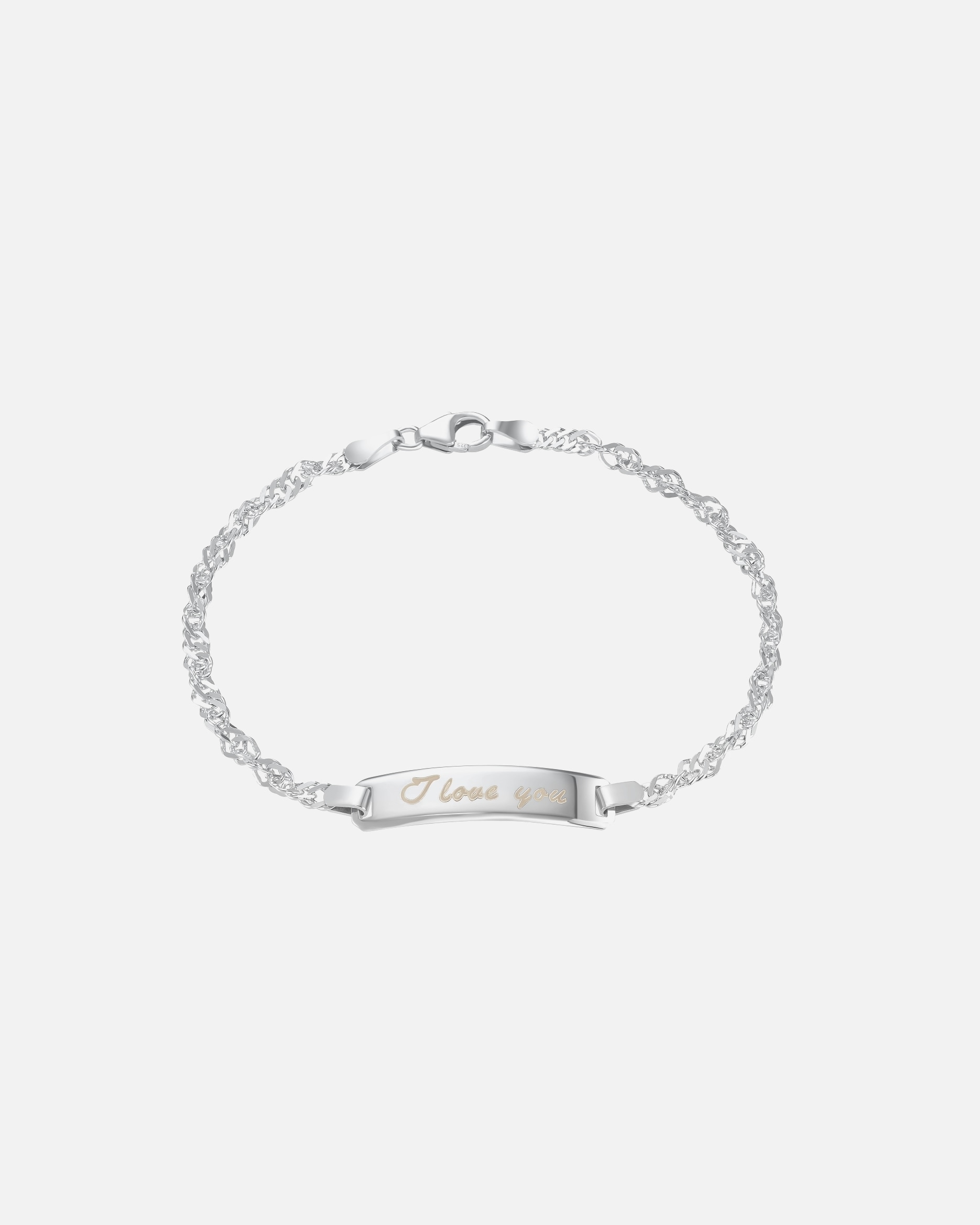Armband für Weiblich amor Identarmband Silber