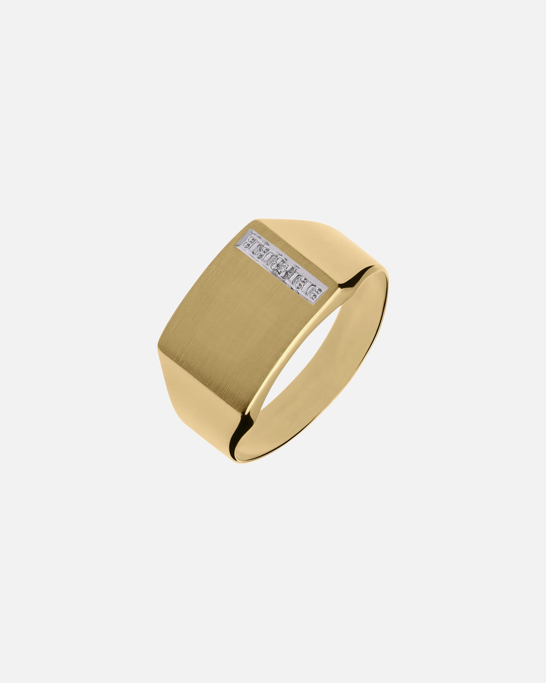 Ring für Männlich Lucardi Ring 585 Gold - Gelbgold 69mm