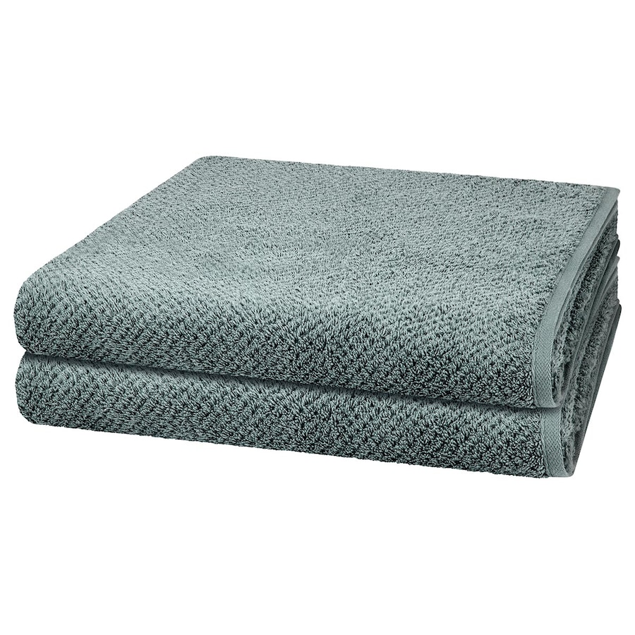 Cawö Duschtuch-Set Pure (2er Set) Grau