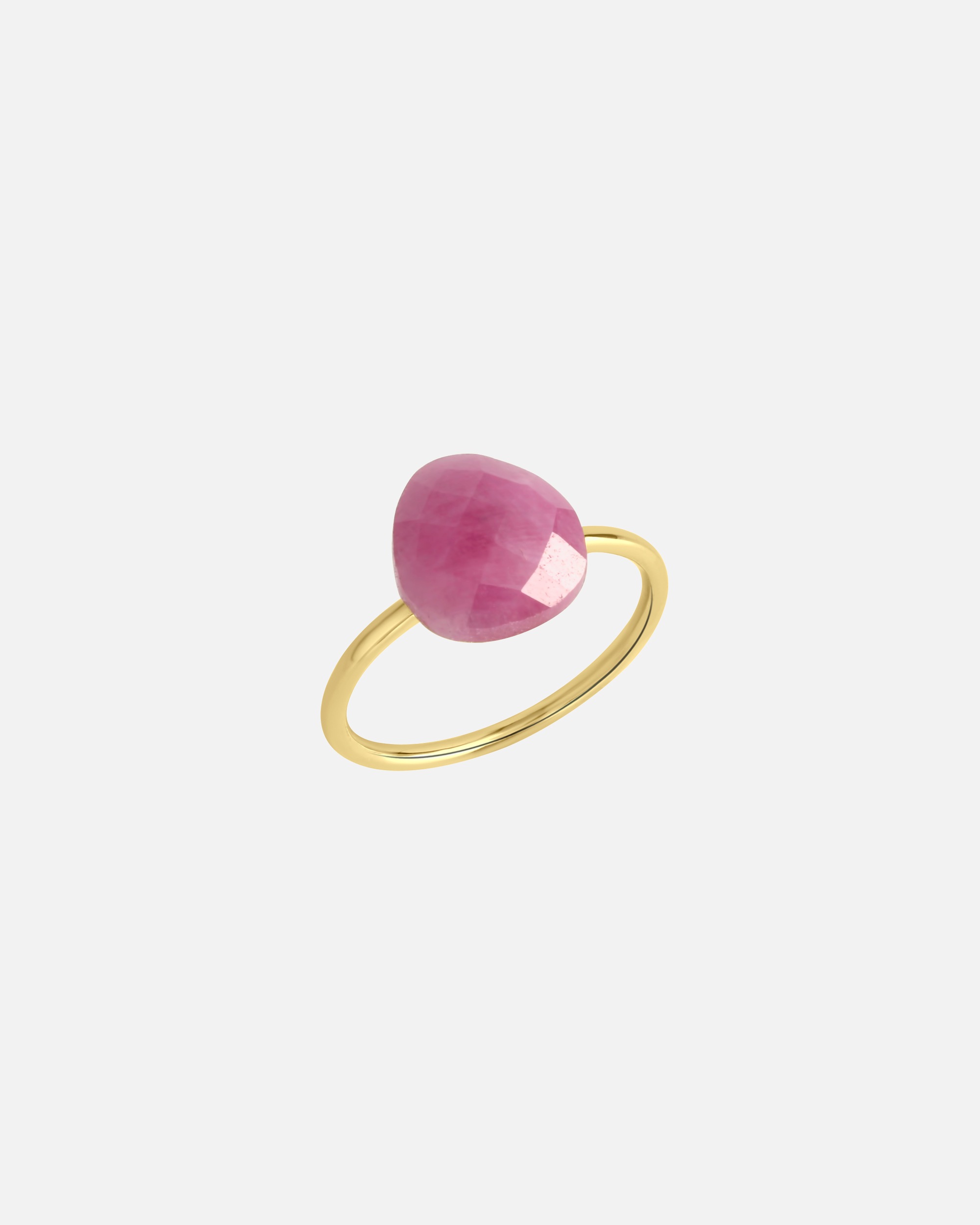 Ring für Weiblich Jamelli Ring 925/- Sterling Silber Pink Safir pink 4,05ct. 056 (17,8)
