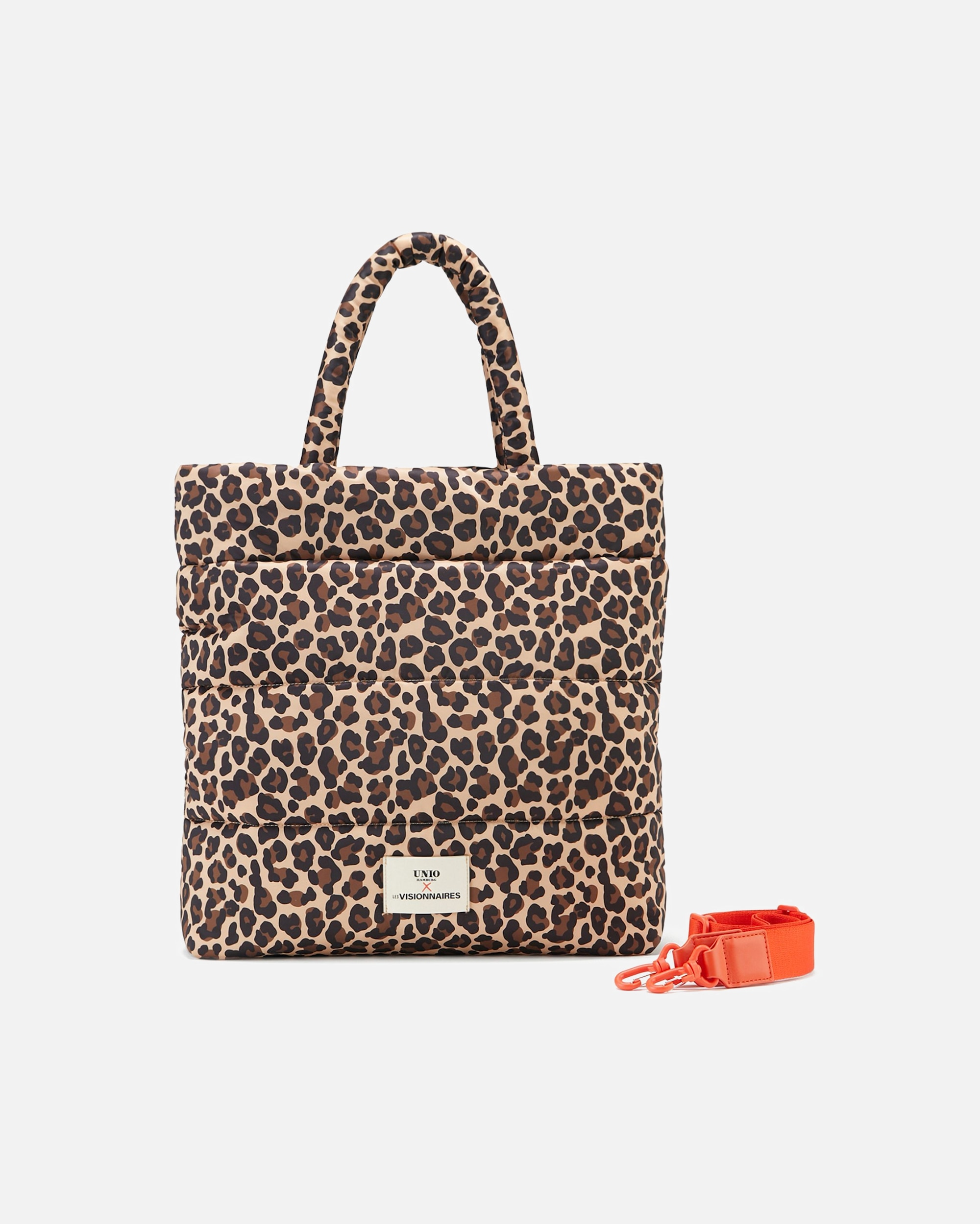 Clutch für Weiblich LES VISIONNAIRES Default Brand Line Unio Shopper Shopper leo print