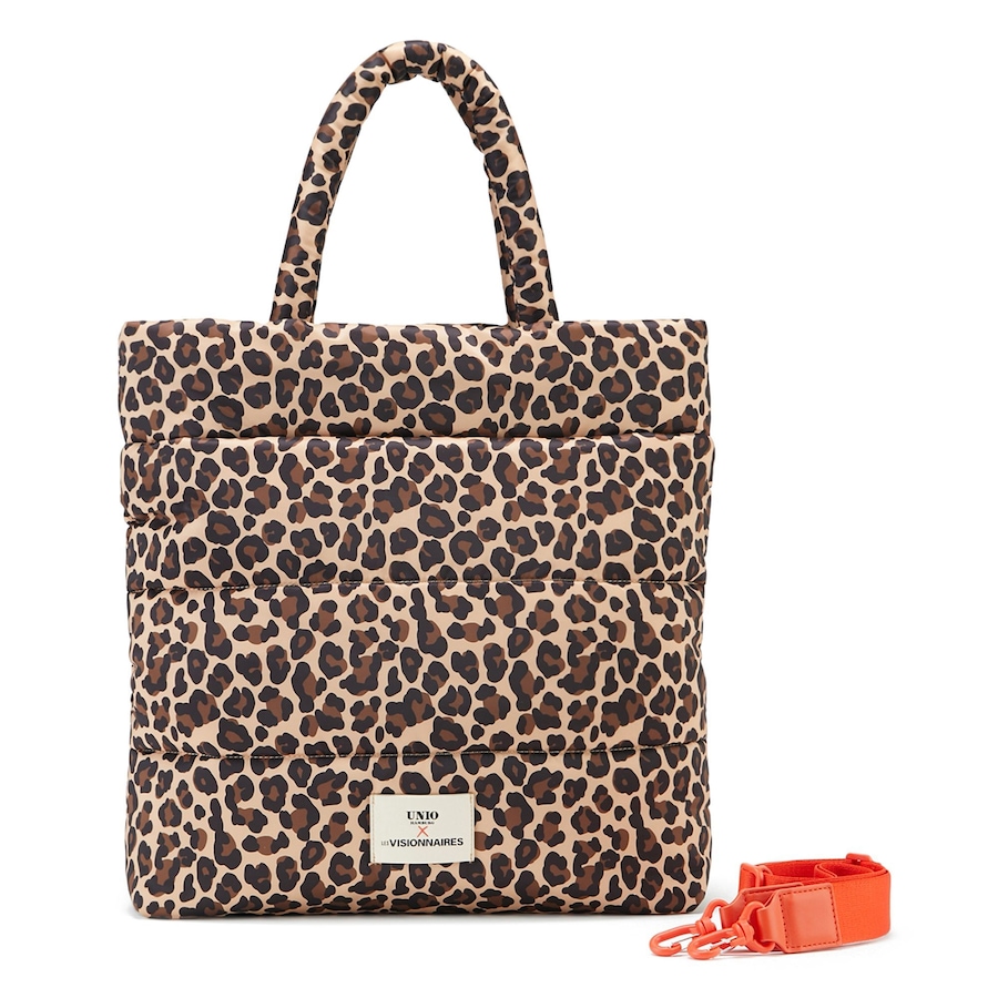 LES VISIONNAIRES Unio Shopper leo print Braun Damen