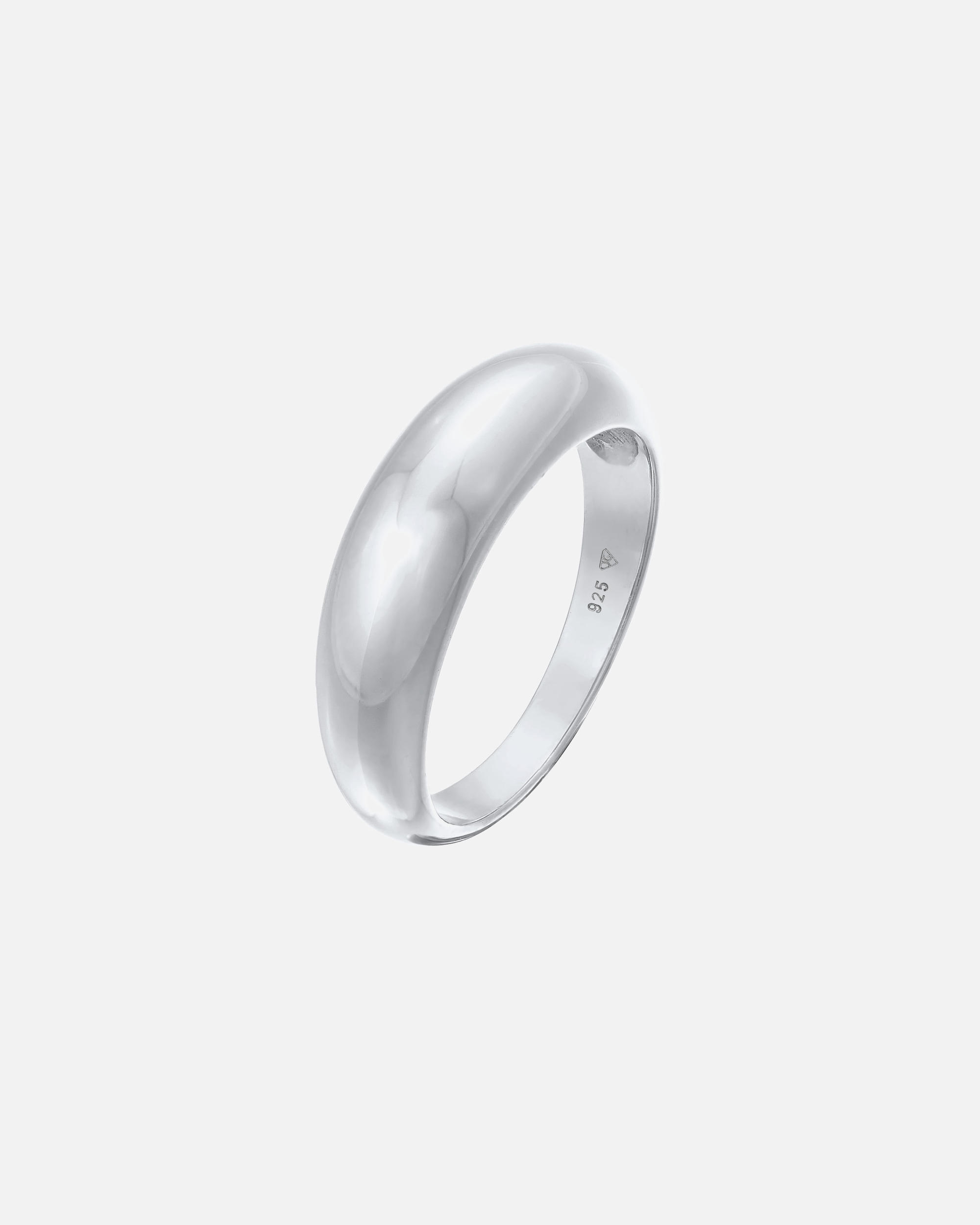 Ring für Weiblich Elli Bandring Stapelring 925er Silber 60