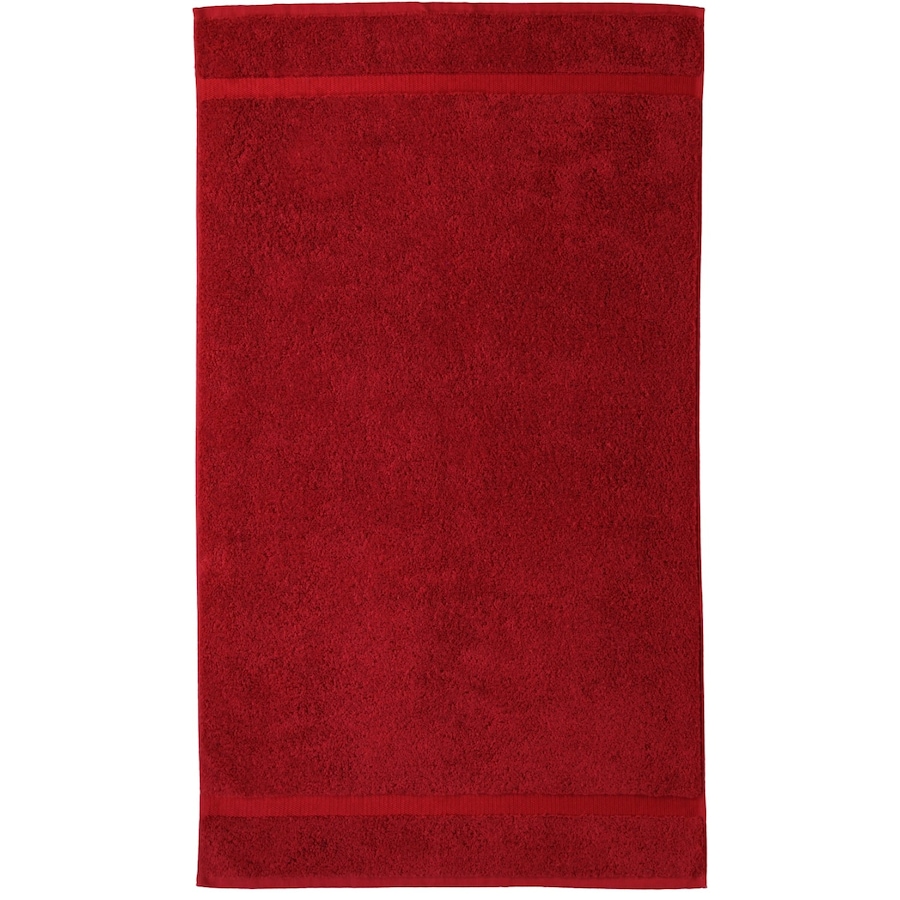 Rhomtuft Handtücher Princess cardinal - 349 Badetuch 95x180 cm Dunkelrot