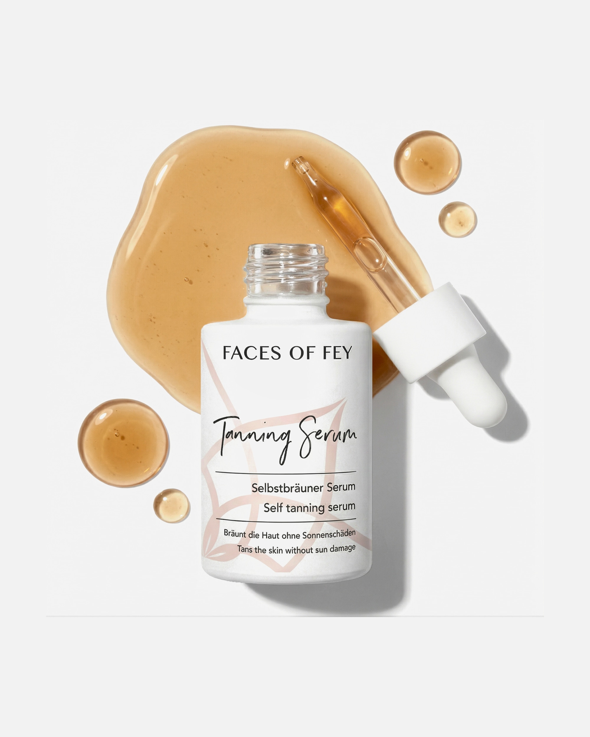 Selbstbräuner für Unisex FACES OF FEY Tanning Serum 30ml 30ml