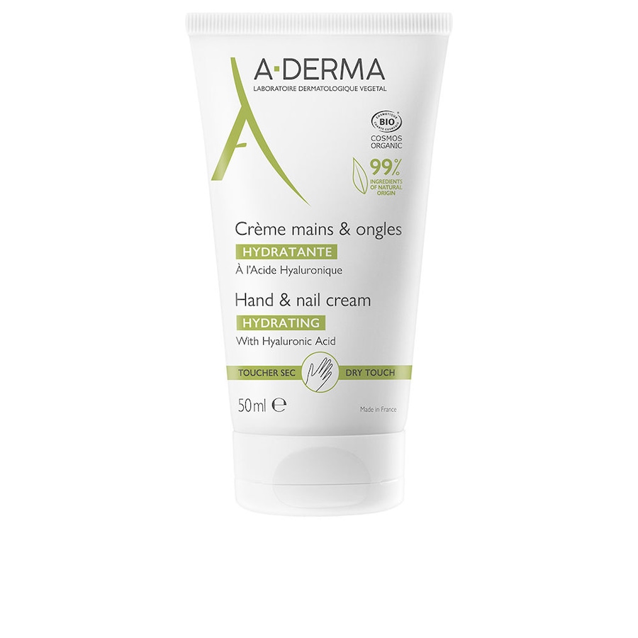 A-DERMA ESSENTIAL RANGE Feuchtigkeitscreme für Hände und Nägel 50 ml