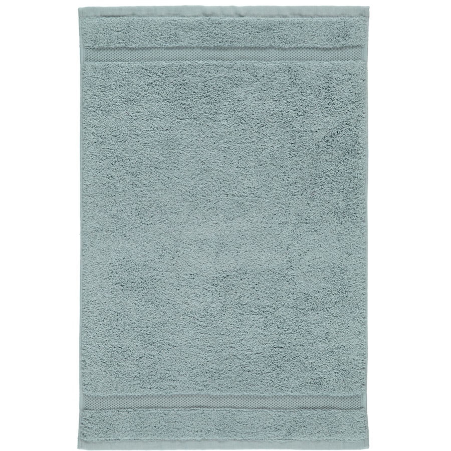 Rhomtuft Handtücher Princess aquamarin - 400 Gästetuch 40x60 cm Weiss