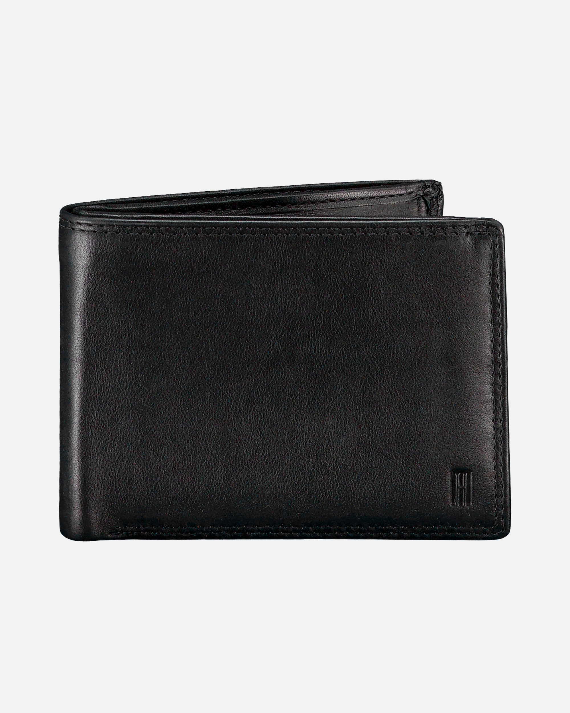 Portemonnaie für Männlich Hausfelder Manufaktur Geldbörse Nappa mit RFID-Schutz Black