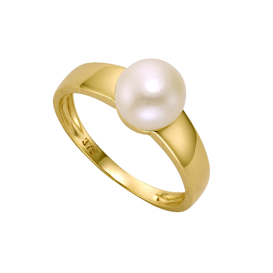 Fascination by Ellen K. Ring 375/- Gold Süßwasserzuchtperle weiß 056 (17,8) Damen