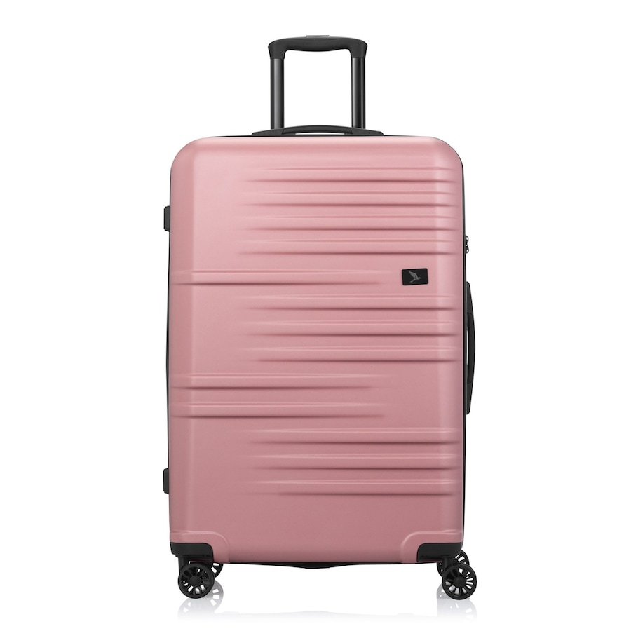 Pack Easy Mena 4 Rollen Trolley 75 cm mit Dehnfalte pink Silber Herren